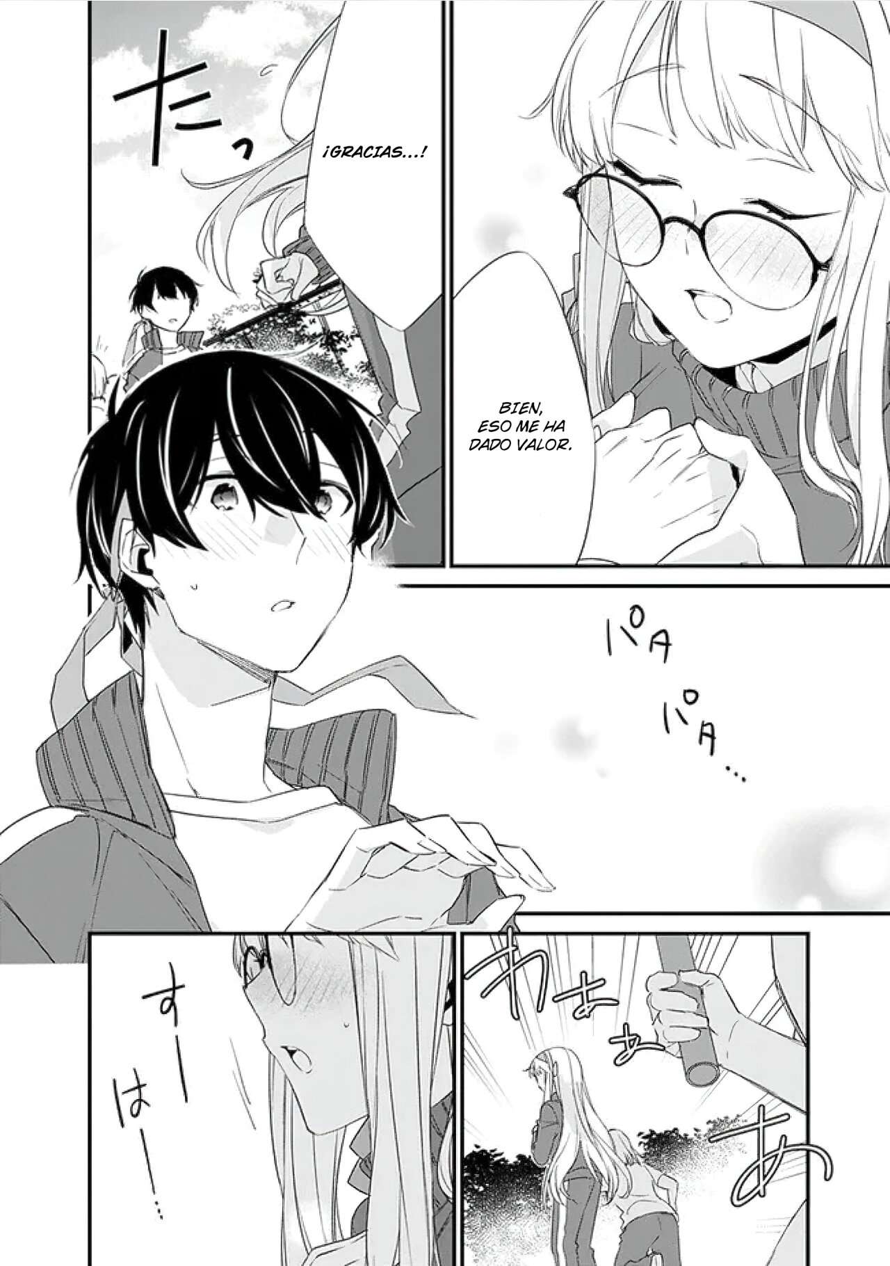 Osananajimi Kanojo no Morahara ga Hidoi n de Zetsuen Sengen Shite Yatta: Jibun Rashiku Ikiru Koto ni Shitara, Naze ka Tonari no Seki no Kakure Bishoujo kara Kokuhaku Sareta Capitulo 6 página 13