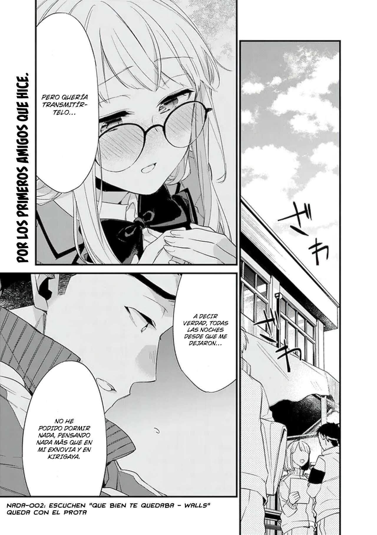 Osananajimi Kanojo no Morahara ga Hidoi n de Zetsuen Sengen Shite Yatta: Jibun Rashiku Ikiru Koto ni Shitara, Naze ka Tonari no Seki no Kakure Bishoujo kara Kokuhaku Sareta Capitulo 6 página 2