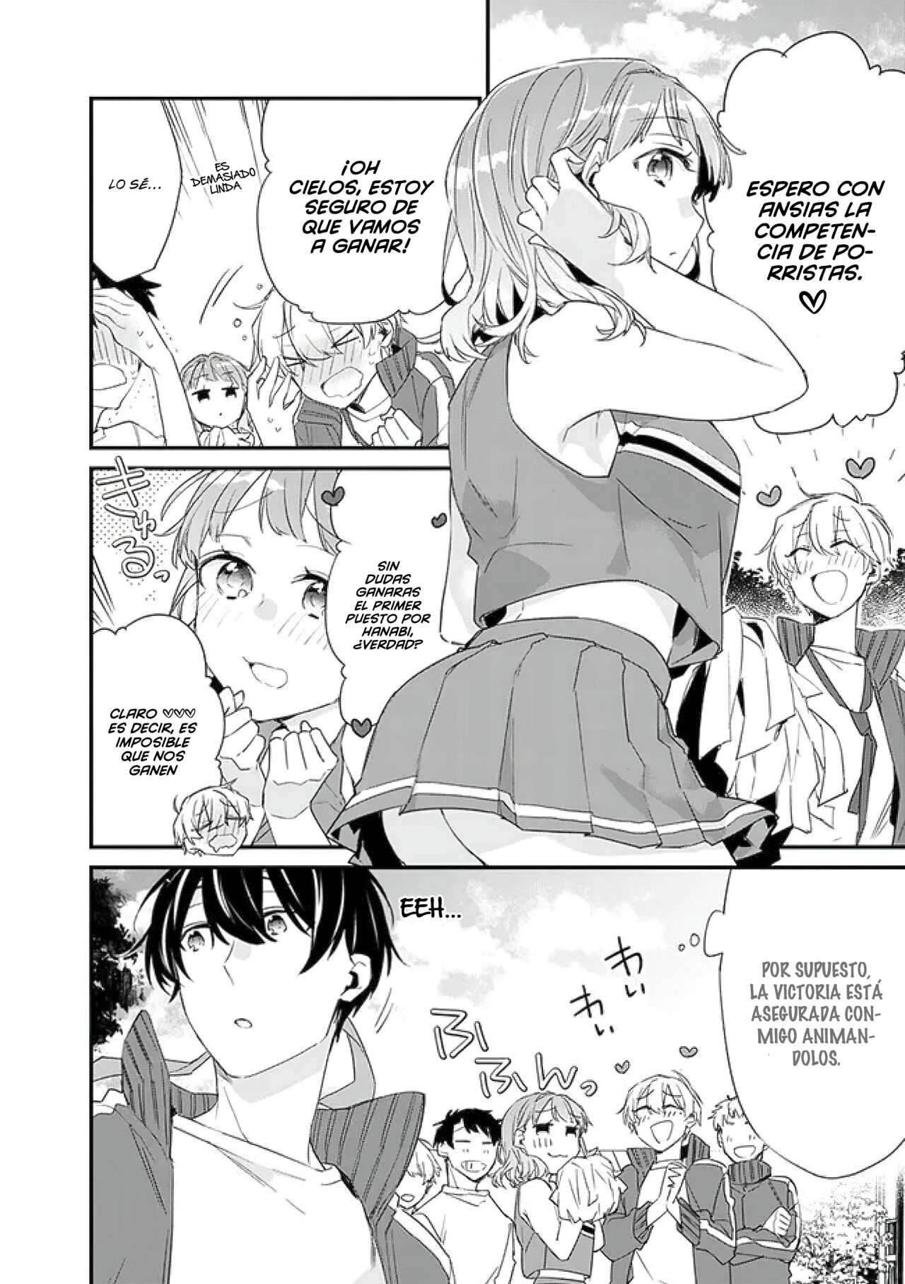 Osananajimi Kanojo no Morahara ga Hidoi n de Zetsuen Sengen Shite Yatta: Jibun Rashiku Ikiru Koto ni Shitara, Naze ka Tonari no Seki no Kakure Bishoujo kara Kokuhaku Sareta Capitulo 6 página 7