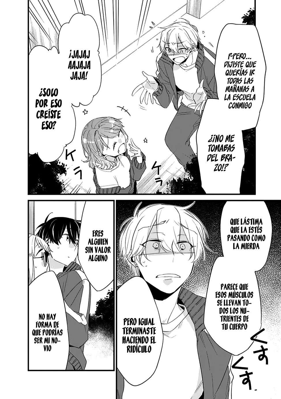 Osananajimi Kanojo no Morahara ga Hidoi n de Zetsuen Sengen Shite Yatta: Jibun Rashiku Ikiru Koto ni Shitara, Naze ka Tonari no Seki no Kakure Bishoujo kara Kokuhaku Sareta Capitulo 8 página 13