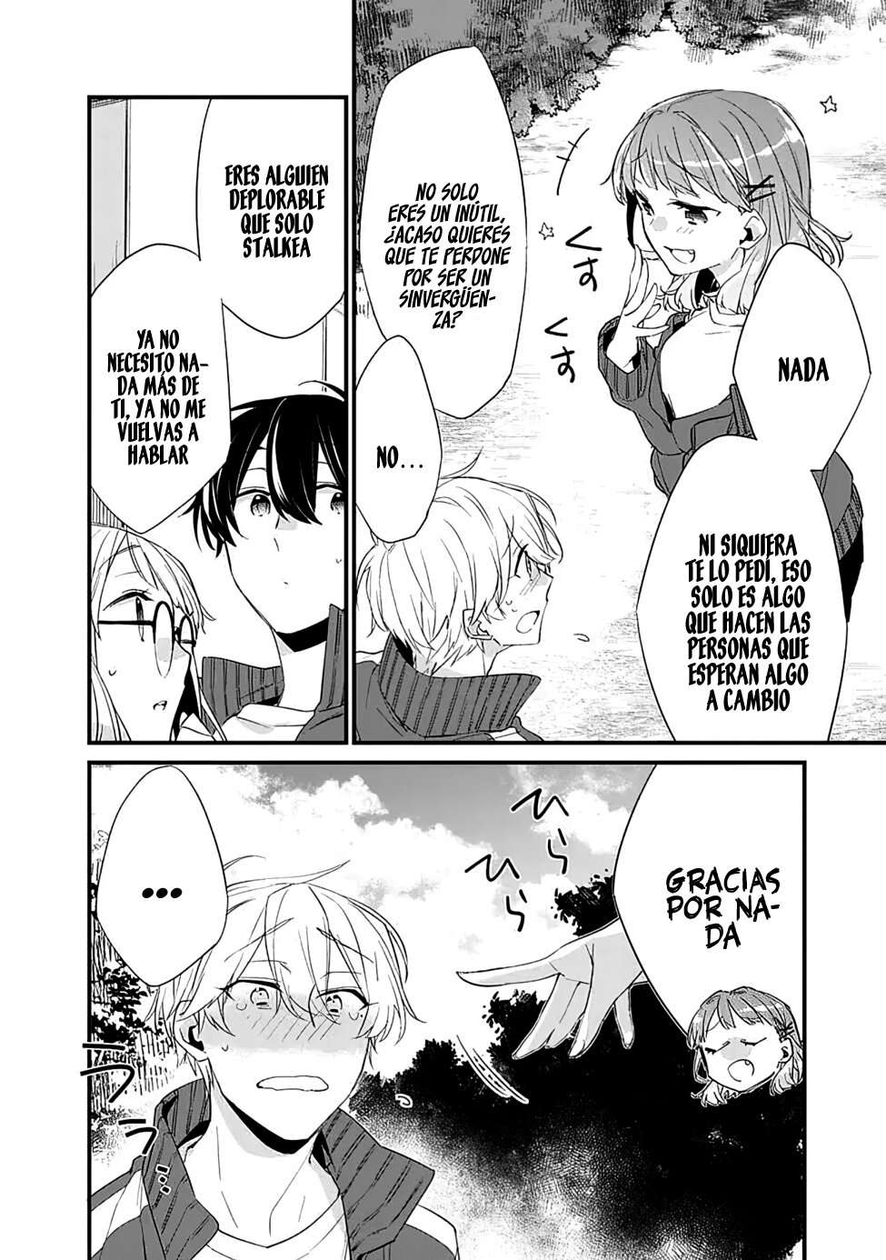 Osananajimi Kanojo no Morahara ga Hidoi n de Zetsuen Sengen Shite Yatta: Jibun Rashiku Ikiru Koto ni Shitara, Naze ka Tonari no Seki no Kakure Bishoujo kara Kokuhaku Sareta Capitulo 8 página 15