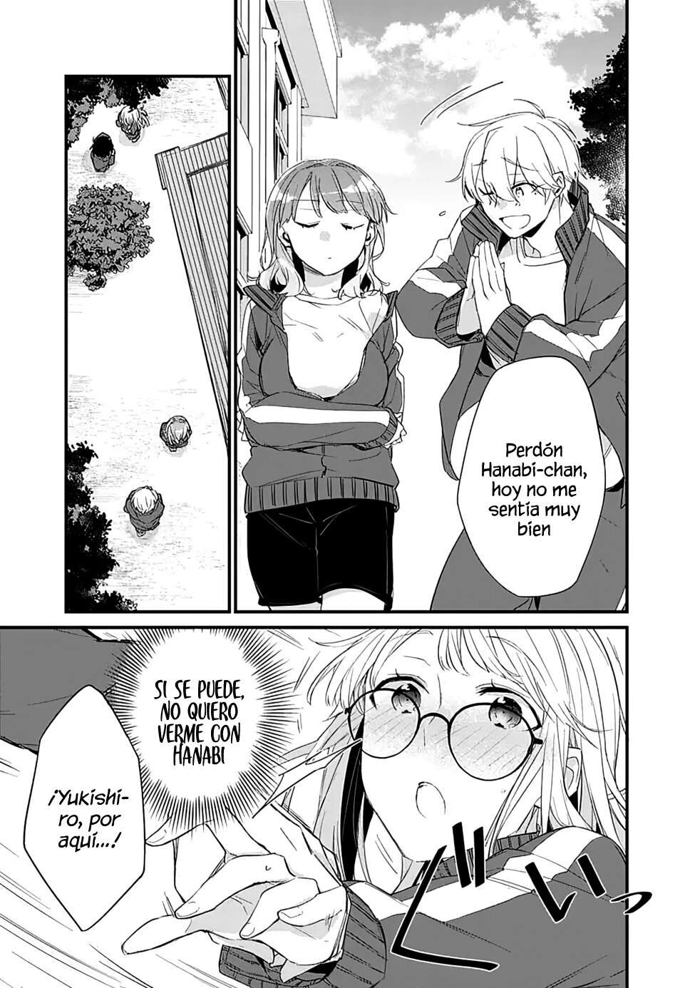 Osananajimi Kanojo no Morahara ga Hidoi n de Zetsuen Sengen Shite Yatta: Jibun Rashiku Ikiru Koto ni Shitara, Naze ka Tonari no Seki no Kakure Bishoujo kara Kokuhaku Sareta Capitulo 8 página 8