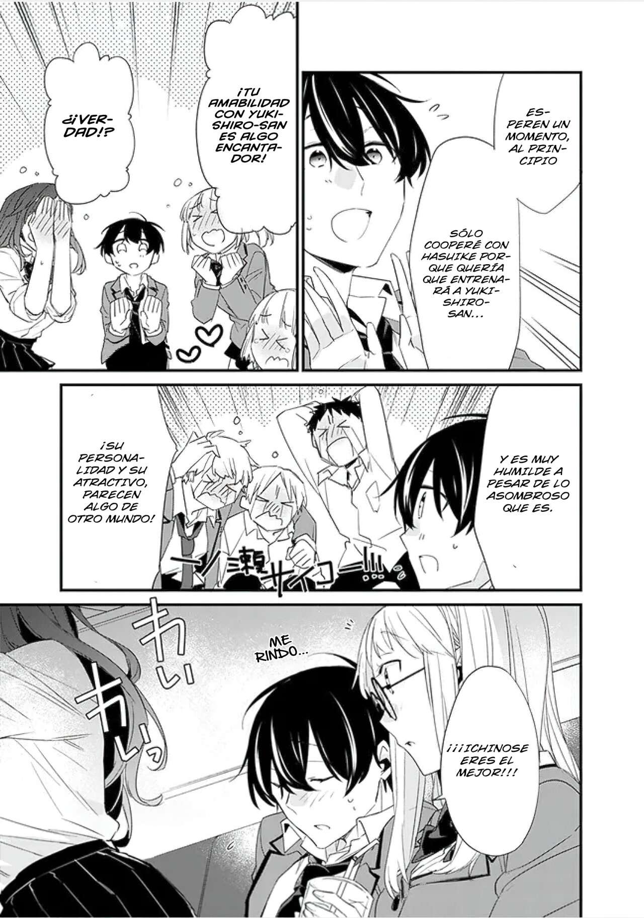 Osananajimi Kanojo no Morahara ga Hidoi n de Zetsuen Sengen Shite Yatta: Jibun Rashiku Ikiru Koto ni Shitara, Naze ka Tonari no Seki no Kakure Bishoujo kara Kokuhaku Sareta Capitulo 9 página 14