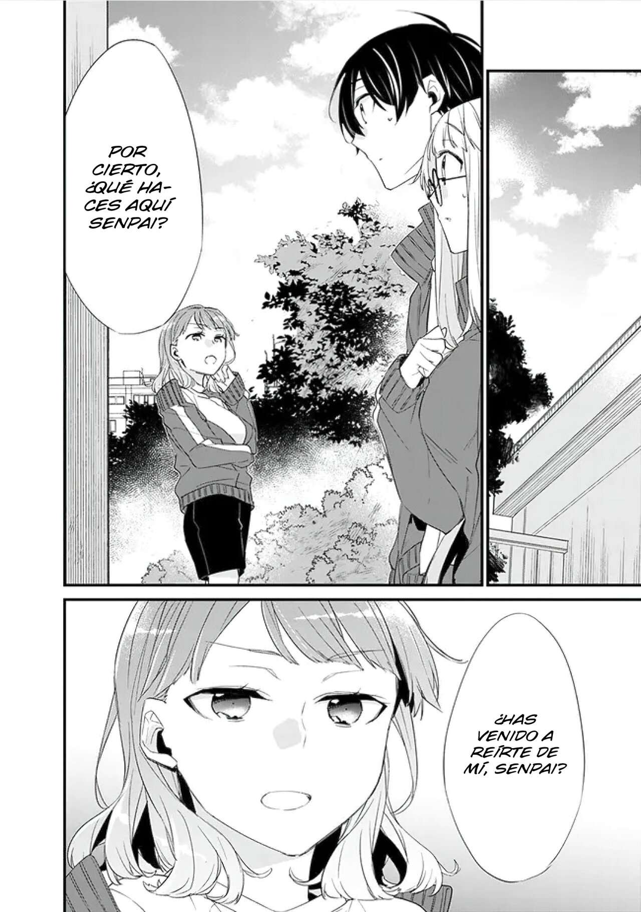 Osananajimi Kanojo no Morahara ga Hidoi n de Zetsuen Sengen Shite Yatta: Jibun Rashiku Ikiru Koto ni Shitara, Naze ka Tonari no Seki no Kakure Bishoujo kara Kokuhaku Sareta Capitulo 9 página 3