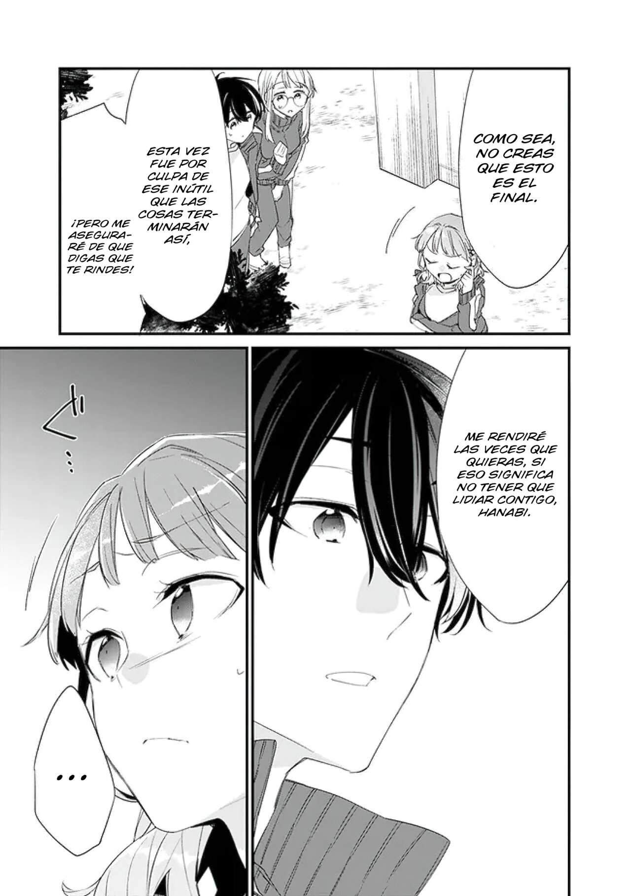 Osananajimi Kanojo no Morahara ga Hidoi n de Zetsuen Sengen Shite Yatta: Jibun Rashiku Ikiru Koto ni Shitara, Naze ka Tonari no Seki no Kakure Bishoujo kara Kokuhaku Sareta Capitulo 9 página 4