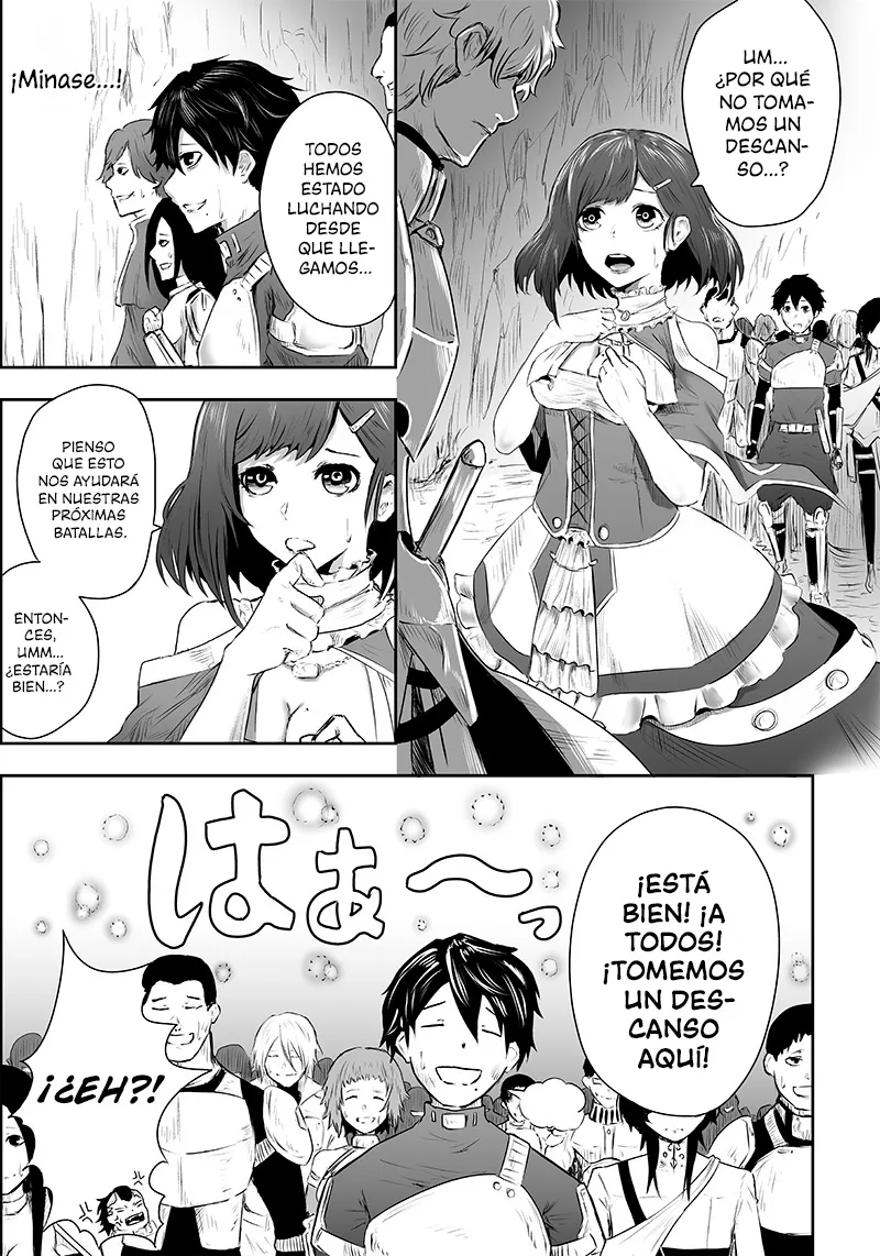 Soy el único con una desafortunada habilidad en otro mundo que Invoca a la Rebelión ~ Hasta que la habilidad más débil [Absorción] se lo trague todo ~ Capitulo 01 página 10
