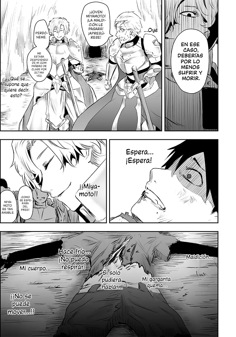 Soy el único con una desafortunada habilidad en otro mundo que Invoca a la Rebelión ~ Hasta que la habilidad más débil [Absorción] se lo trague todo ~ Capitulo 01 página 36