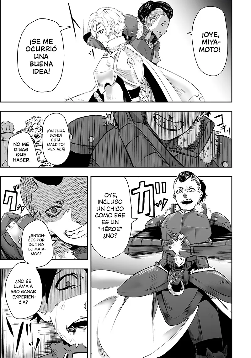 Soy el único con una desafortunada habilidad en otro mundo que Invoca a la Rebelión ~ Hasta que la habilidad más débil [Absorción] se lo trague todo ~ Capitulo 01 página 38