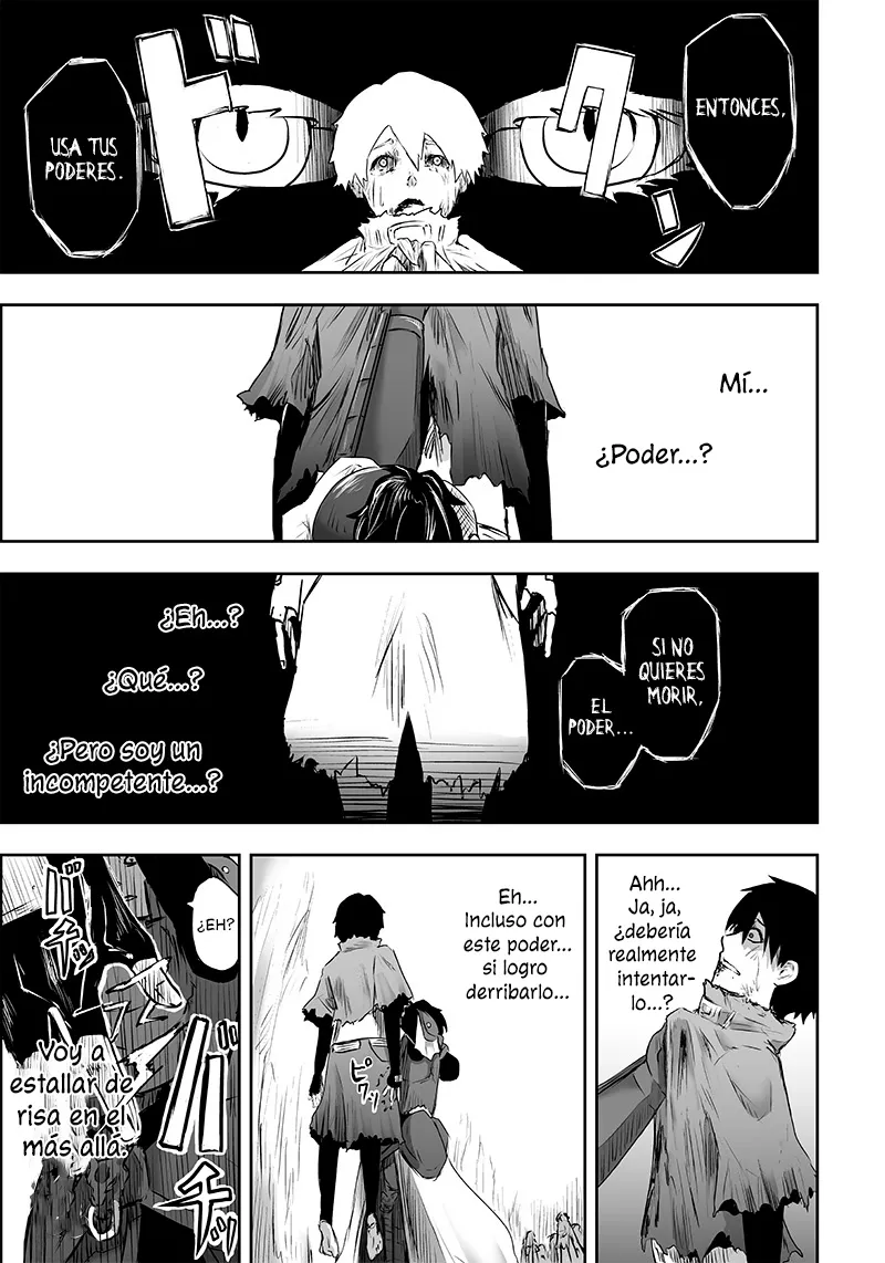 Soy el único con una desafortunada habilidad en otro mundo que Invoca a la Rebelión ~ Hasta que la habilidad más débil [Absorción] se lo trague todo ~ Capitulo 01 página 40