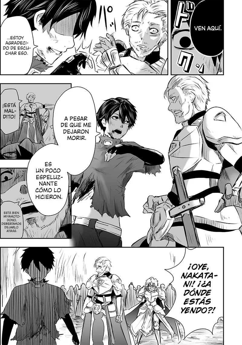 Soy el único con una desafortunada habilidad en otro mundo que Invoca a la Rebelión ~ Hasta que la habilidad más débil [Absorción] se lo trague todo ~ Capitulo 01 página 49