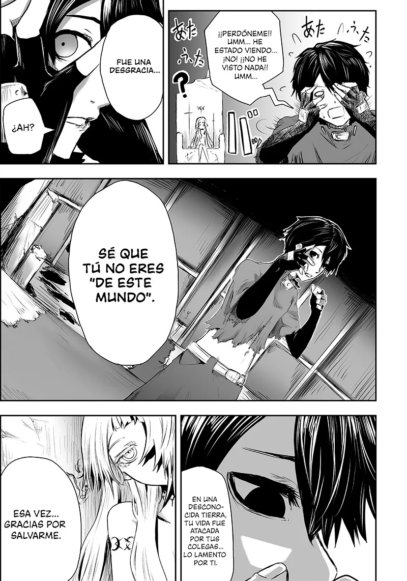 Soy el único con una desafortunada habilidad en otro mundo que Invoca a la Rebelión ~ Hasta que la habilidad más débil [Absorción] se lo trague todo ~ Capitulo 02 página 15