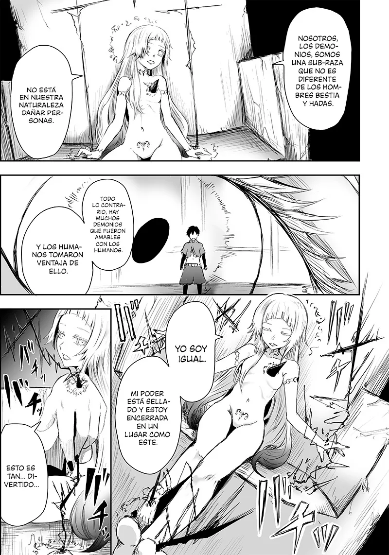 Soy el único con una desafortunada habilidad en otro mundo que Invoca a la Rebelión ~ Hasta que la habilidad más débil [Absorción] se lo trague todo ~ Capitulo 02 página 26