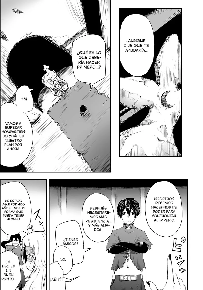 Soy el único con una desafortunada habilidad en otro mundo que Invoca a la Rebelión ~ Hasta que la habilidad más débil [Absorción] se lo trague todo ~ Capitulo 02 página 30