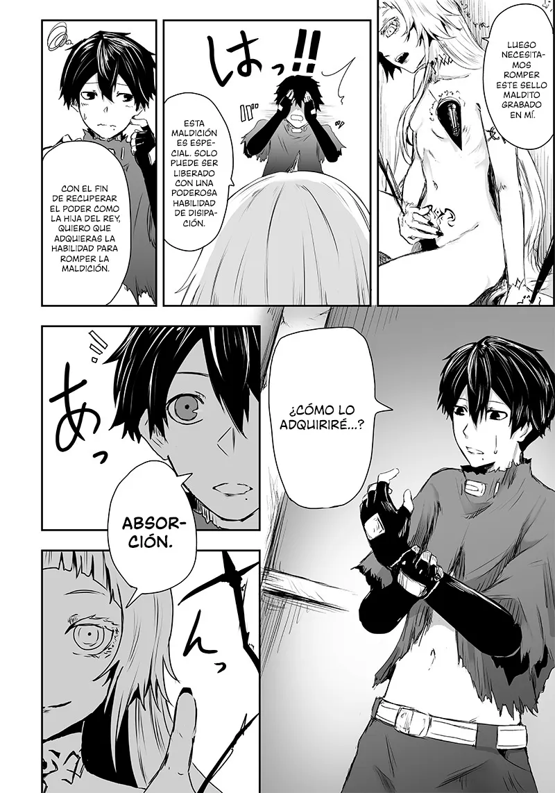 Soy el único con una desafortunada habilidad en otro mundo que Invoca a la Rebelión ~ Hasta que la habilidad más débil [Absorción] se lo trague todo ~ Capitulo 02 página 31