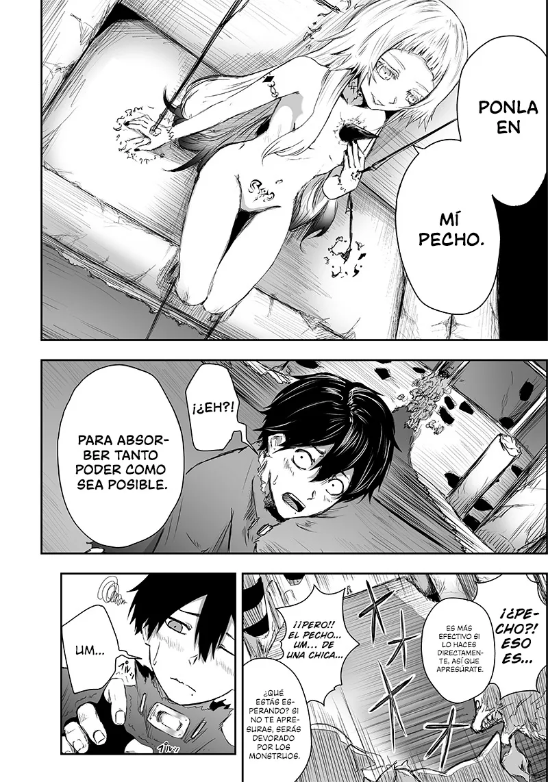 Soy el único con una desafortunada habilidad en otro mundo que Invoca a la Rebelión ~ Hasta que la habilidad más débil [Absorción] se lo trague todo ~ Capitulo 02 página 37