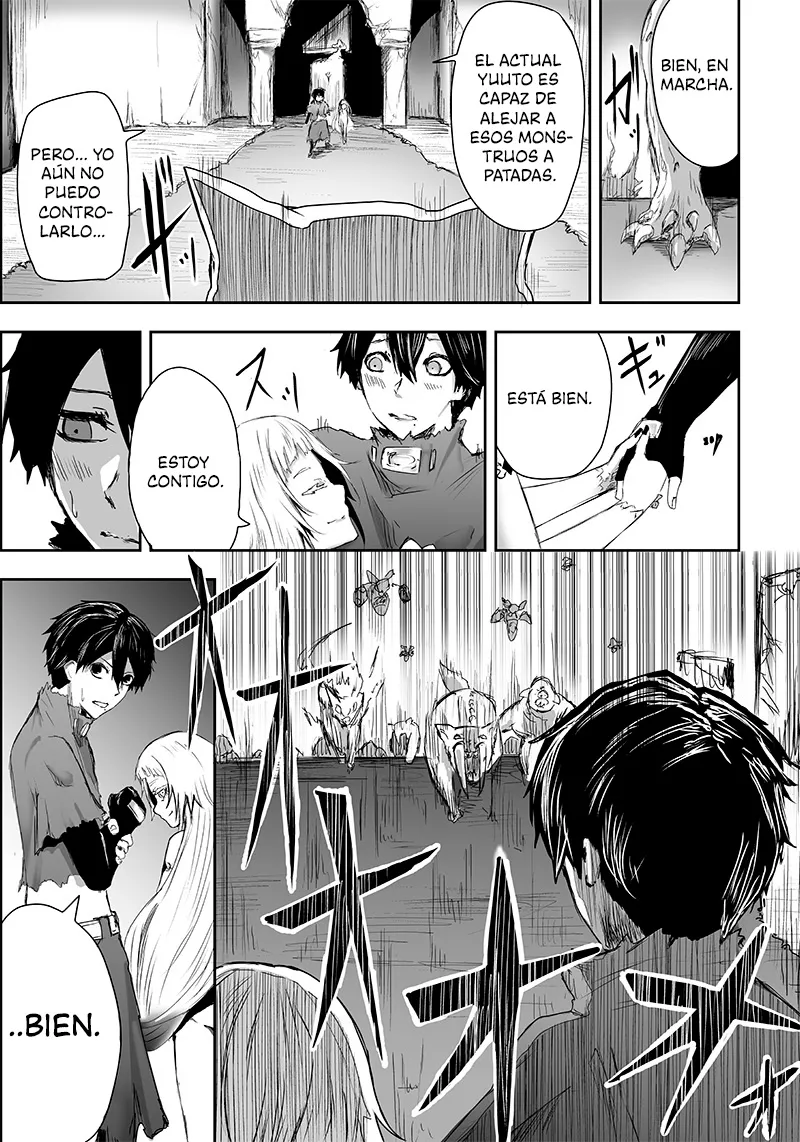 Soy el único con una desafortunada habilidad en otro mundo que Invoca a la Rebelión ~ Hasta que la habilidad más débil [Absorción] se lo trague todo ~ Capitulo 02 página 43