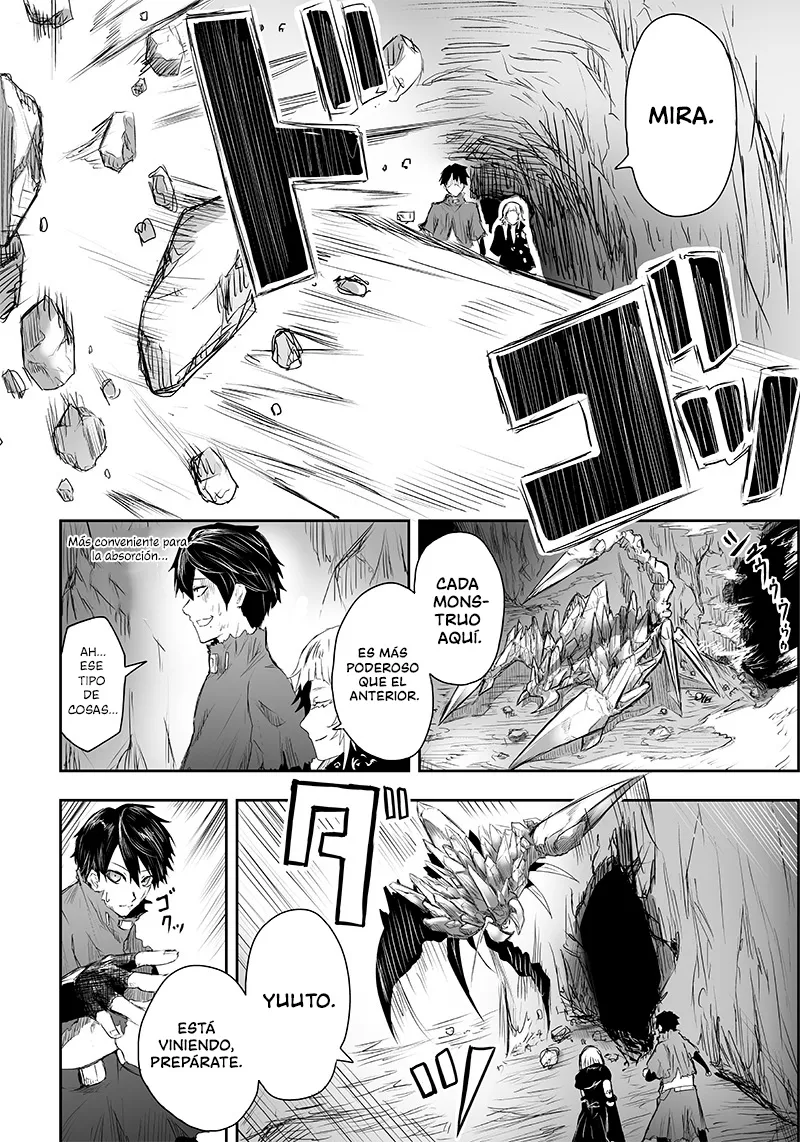Soy el único con una desafortunada habilidad en otro mundo que Invoca a la Rebelión ~ Hasta que la habilidad más débil [Absorción] se lo trague todo ~ Capitulo 03 página 11