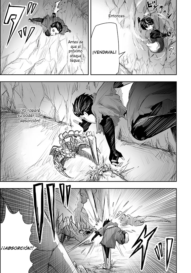 Soy el único con una desafortunada habilidad en otro mundo que Invoca a la Rebelión ~ Hasta que la habilidad más débil [Absorción] se lo trague todo ~ Capitulo 03 página 14