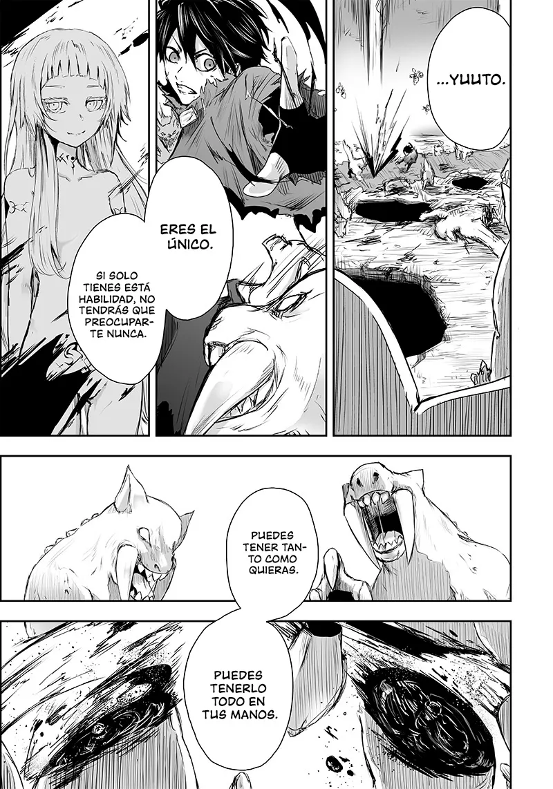 Soy el único con una desafortunada habilidad en otro mundo que Invoca a la Rebelión ~ Hasta que la habilidad más débil [Absorción] se lo trague todo ~ Capitulo 03 página 2