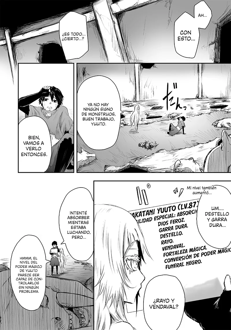 Soy el único con una desafortunada habilidad en otro mundo que Invoca a la Rebelión ~ Hasta que la habilidad más débil [Absorción] se lo trague todo ~ Capitulo 03 página 5