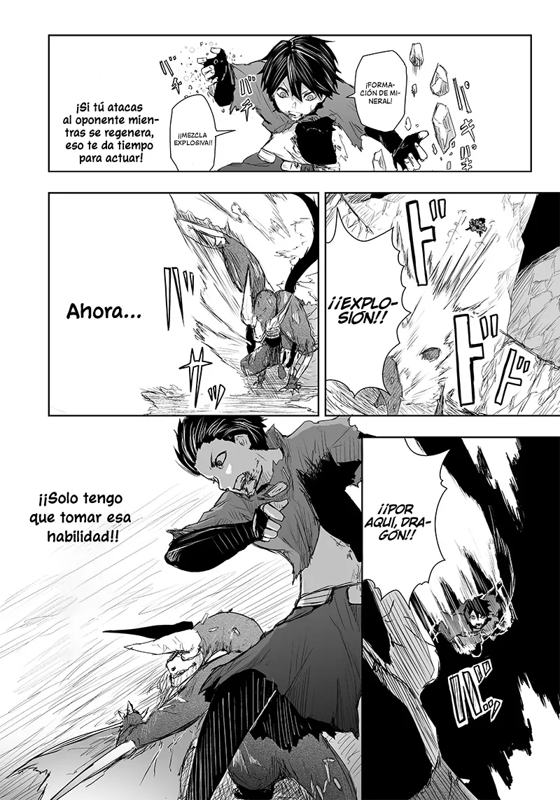 Soy el único con una desafortunada habilidad en otro mundo que Invoca a la Rebelión ~ Hasta que la habilidad más débil [Absorción] se lo trague todo ~ Capitulo 05 página 11