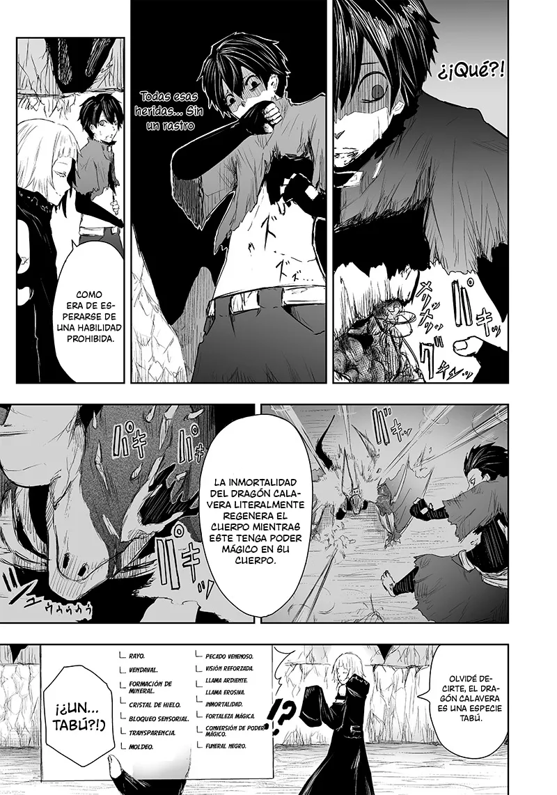 Soy el único con una desafortunada habilidad en otro mundo que Invoca a la Rebelión ~ Hasta que la habilidad más débil [Absorción] se lo trague todo ~ Capitulo 05 página 17