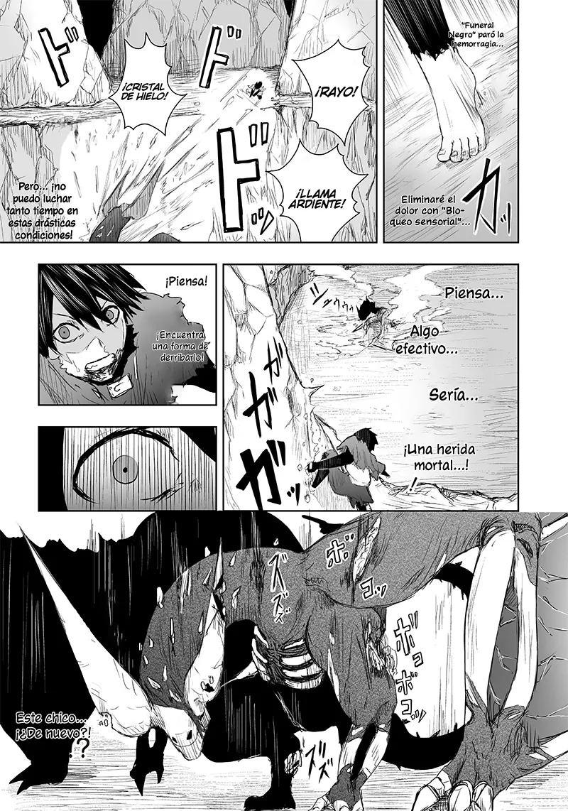 Soy el único con una desafortunada habilidad en otro mundo que Invoca a la Rebelión ~ Hasta que la habilidad más débil [Absorción] se lo trague todo ~ Capitulo 05 página 8