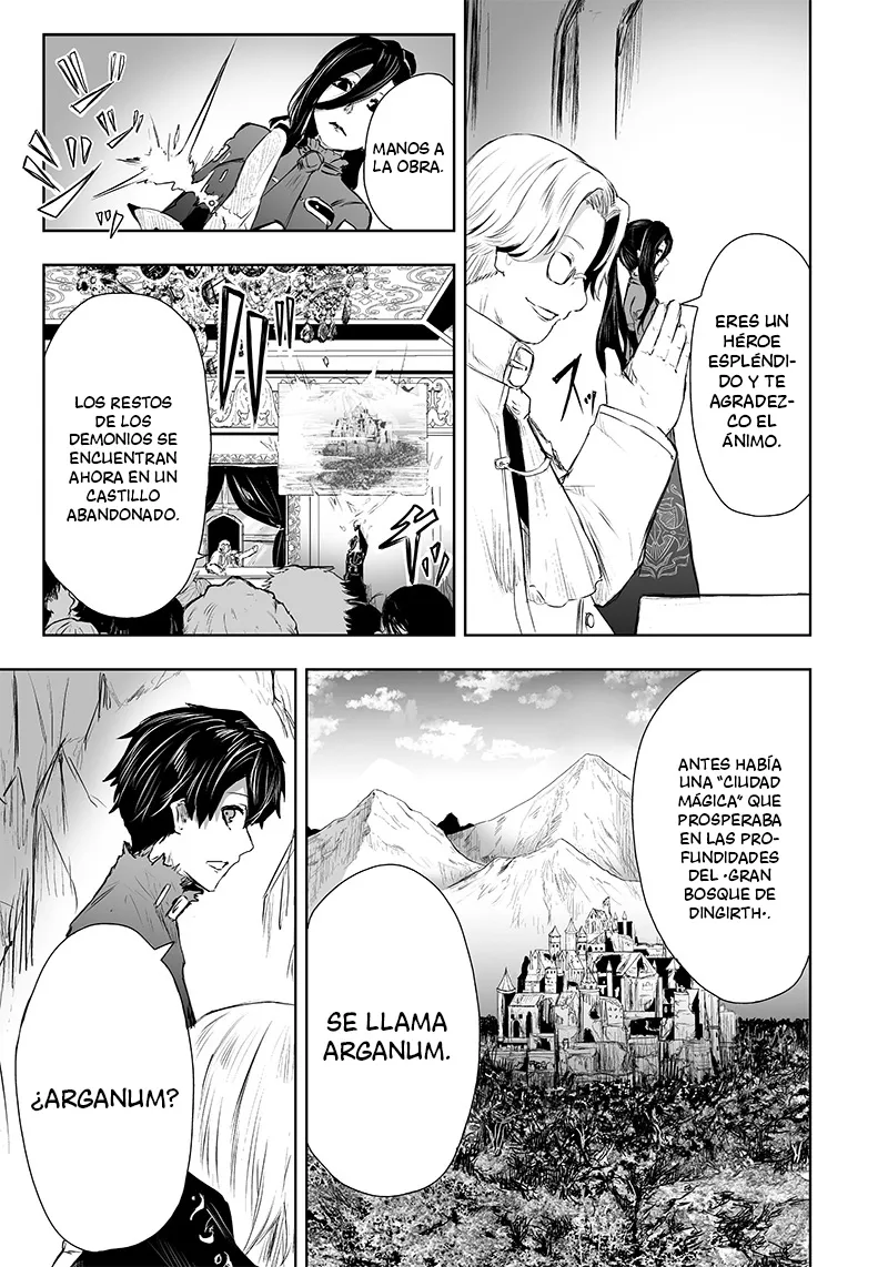 Soy el único con una desafortunada habilidad en otro mundo que Invoca a la Rebelión ~ Hasta que la habilidad más débil [Absorción] se lo trague todo ~ Capitulo 06 página 16
