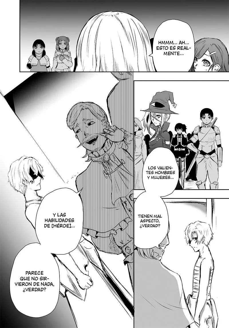 Soy el único con una desafortunada habilidad en otro mundo que Invoca a la Rebelión ~ Hasta que la habilidad más débil [Absorción] se lo trague todo ~ Capitulo 11 página 13