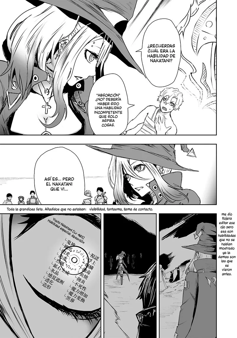Soy el único con una desafortunada habilidad en otro mundo que Invoca a la Rebelión ~ Hasta que la habilidad más débil [Absorción] se lo trague todo ~ Capitulo 11 página 8