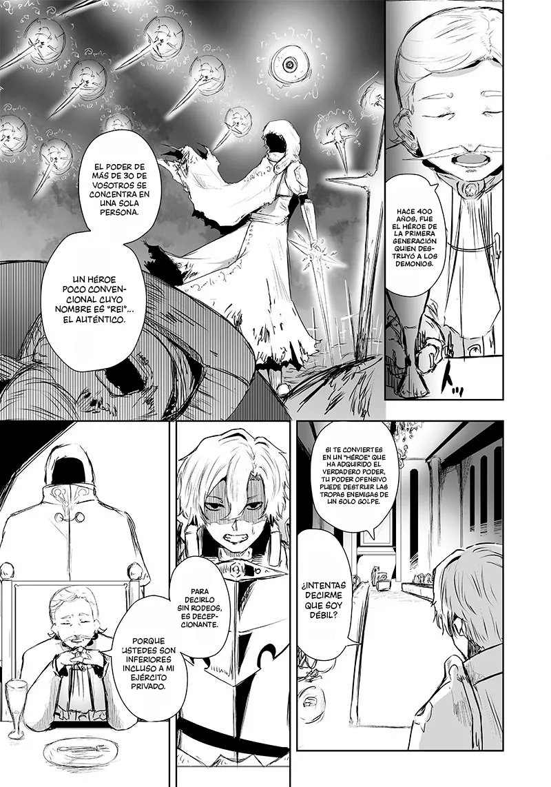 Soy el único con una desafortunada habilidad en otro mundo que Invoca a la Rebelión ~ Hasta que la habilidad más débil [Absorción] se lo trague todo ~ Capitulo 12 página 8