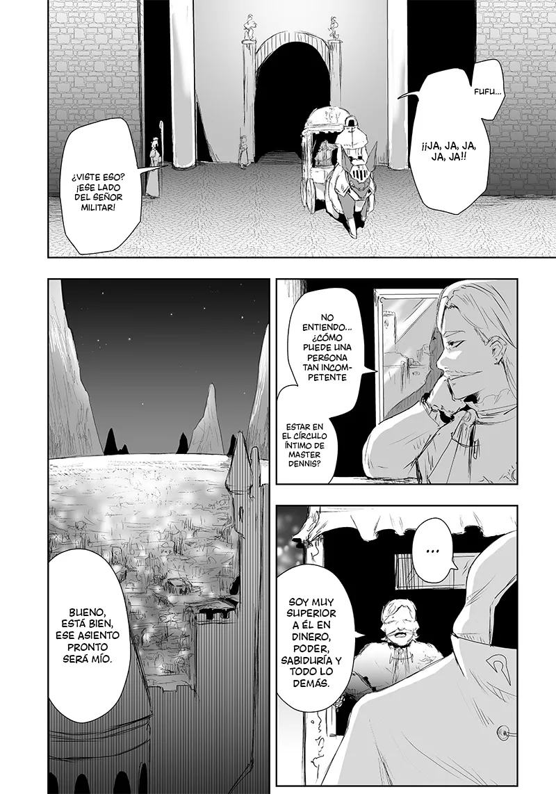 Soy el único con una desafortunada habilidad en otro mundo que Invoca a la Rebelión ~ Hasta que la habilidad más débil [Absorción] se lo trague todo ~ Capitulo 13 página 15