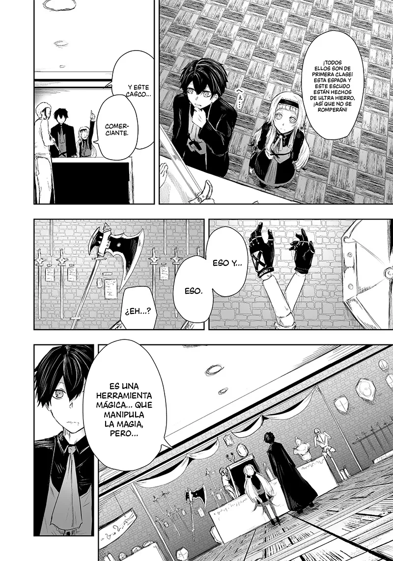 Soy el único con una desafortunada habilidad en otro mundo que Invoca a la Rebelión ~ Hasta que la habilidad más débil [Absorción] se lo trague todo ~ Capitulo 13 página 5