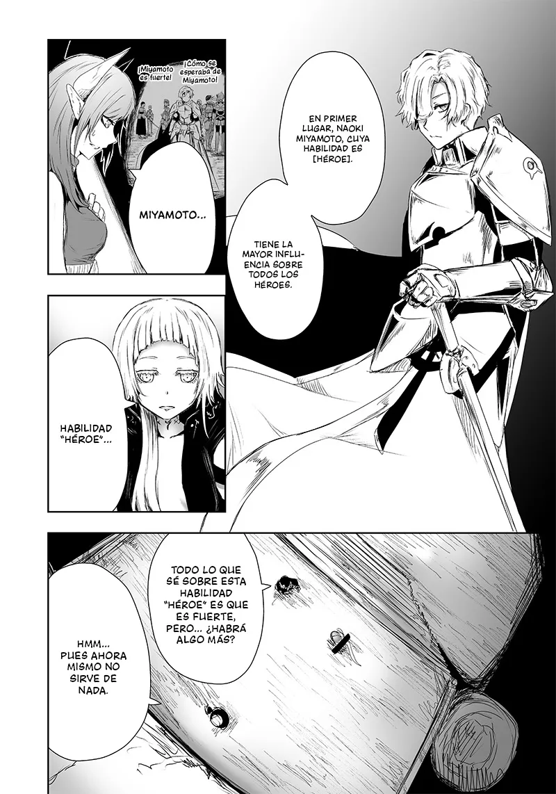 Soy el único con una desafortunada habilidad en otro mundo que Invoca a la Rebelión ~ Hasta que la habilidad más débil [Absorción] se lo trague todo ~ Capitulo 15 página 5
