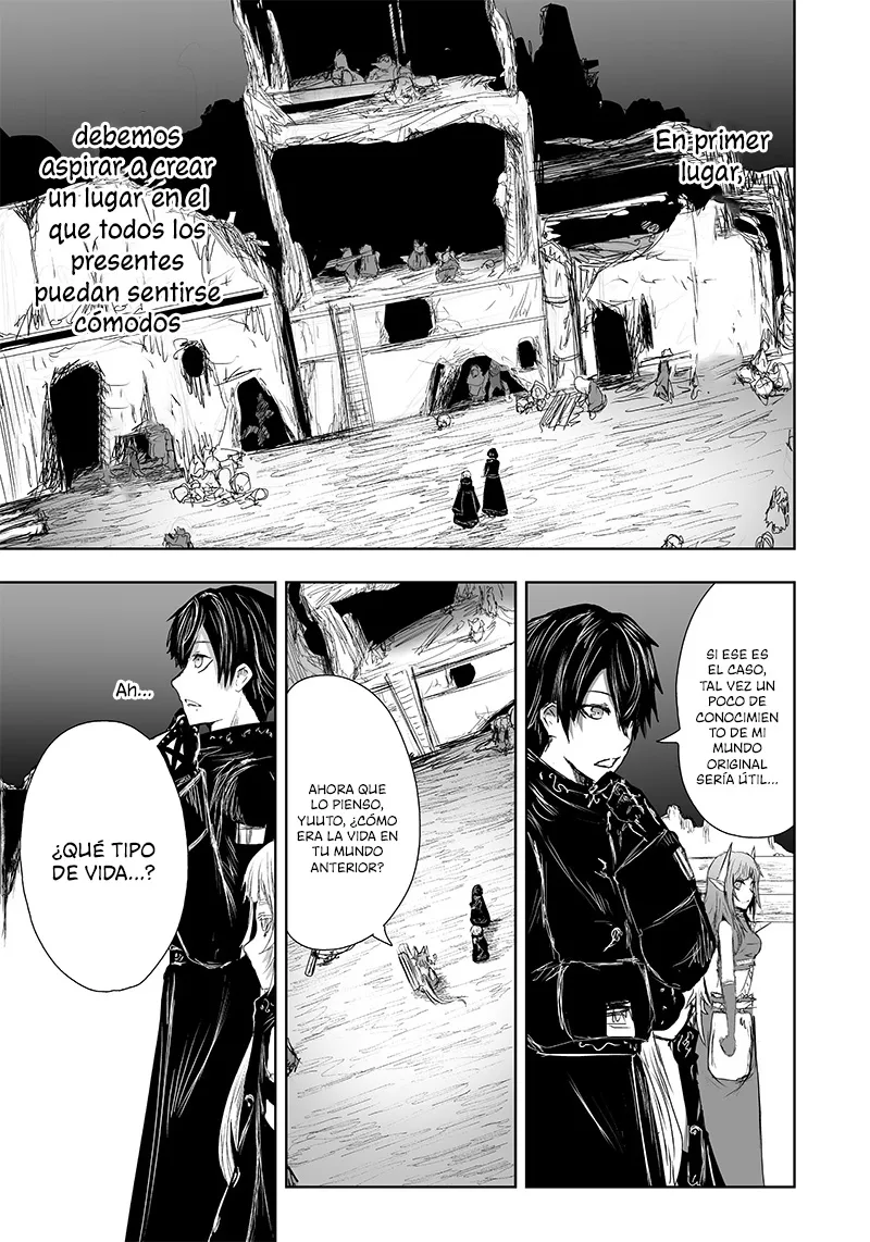 Soy el único con una desafortunada habilidad en otro mundo que Invoca a la Rebelión ~ Hasta que la habilidad más débil [Absorción] se lo trague todo ~ Capitulo 21 página 12
