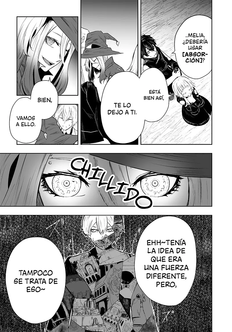 Soy el único con una desafortunada habilidad en otro mundo que Invoca a la Rebelión ~ Hasta que la habilidad más débil [Absorción] se lo trague todo ~ Capitulo 37 página 12