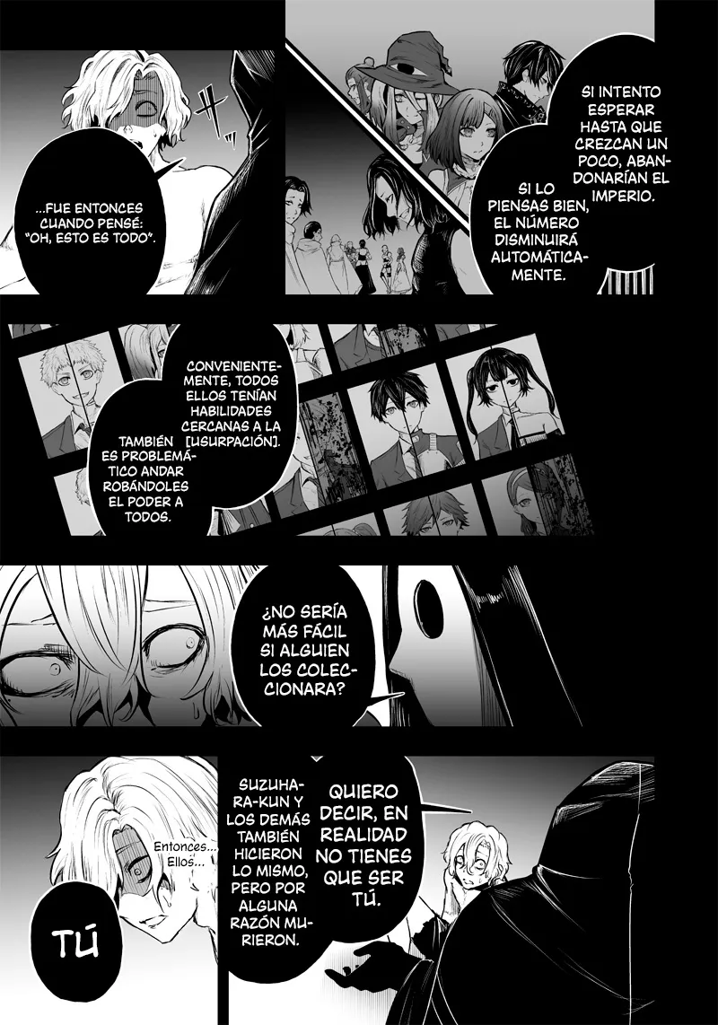 Soy el único con una desafortunada habilidad en otro mundo que Invoca a la Rebelión ~ Hasta que la habilidad más débil [Absorción] se lo trague todo ~ Capitulo 53 página 16