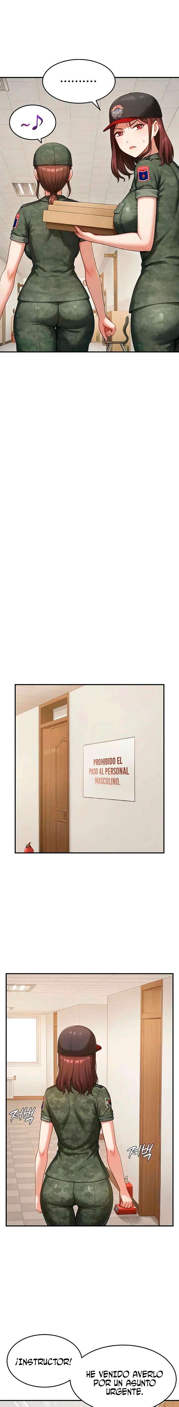 Centro de Entrenamiento de Reclutas Femeninas Capitulo 13 página 18