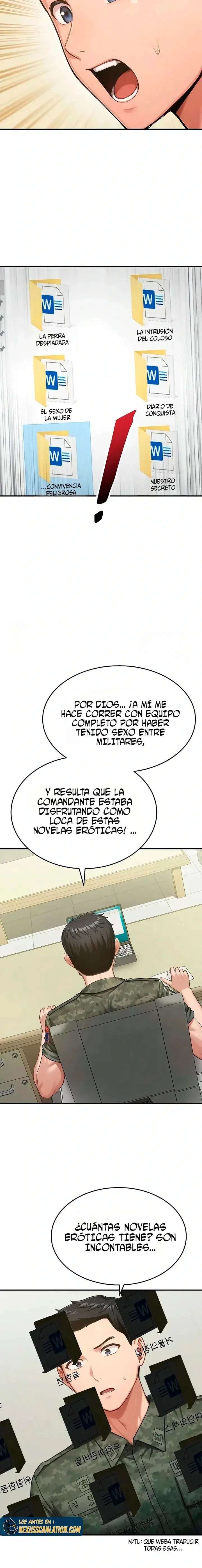 Centro de Entrenamiento de Reclutas Femeninas Capitulo 20 página 16