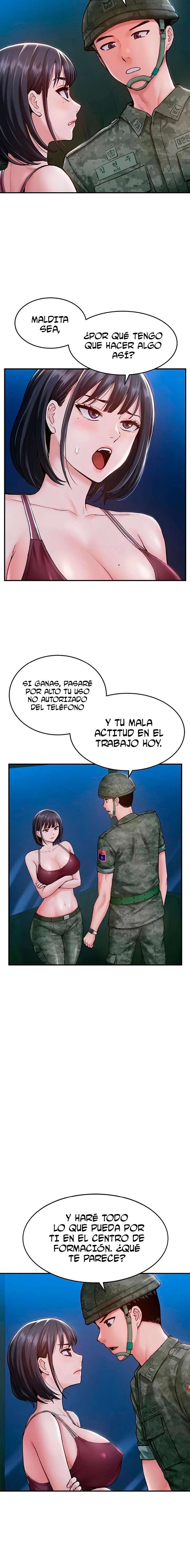 Centro de Entrenamiento de Reclutas Femeninas Capitulo 3 página 18