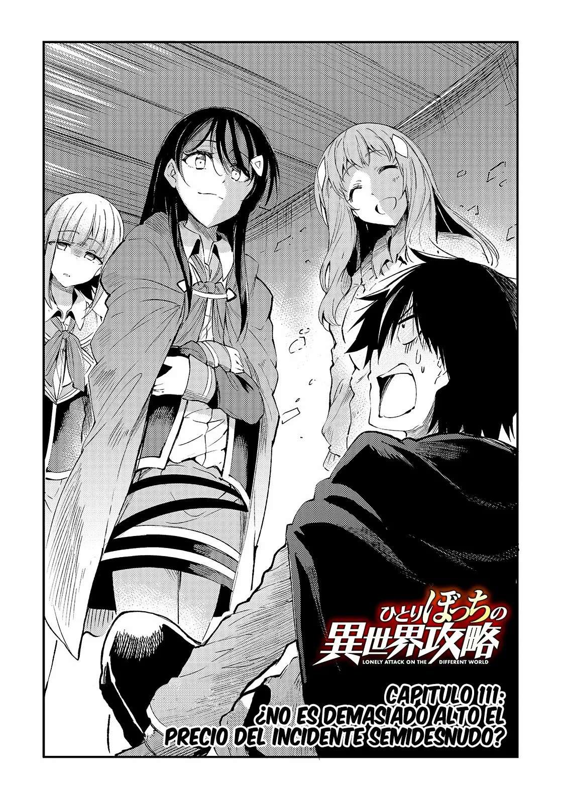 Hitoribocchi no Isekai Kouryaku Capitulo 111 página 3