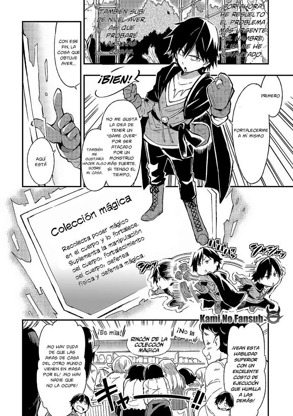 Hitoribocchi no Isekai Kouryaku Capitulo 4 página 5