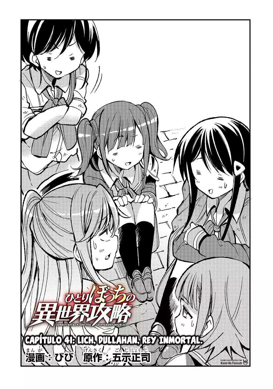 Hitoribocchi no Isekai Kouryaku Capitulo 41 página 4