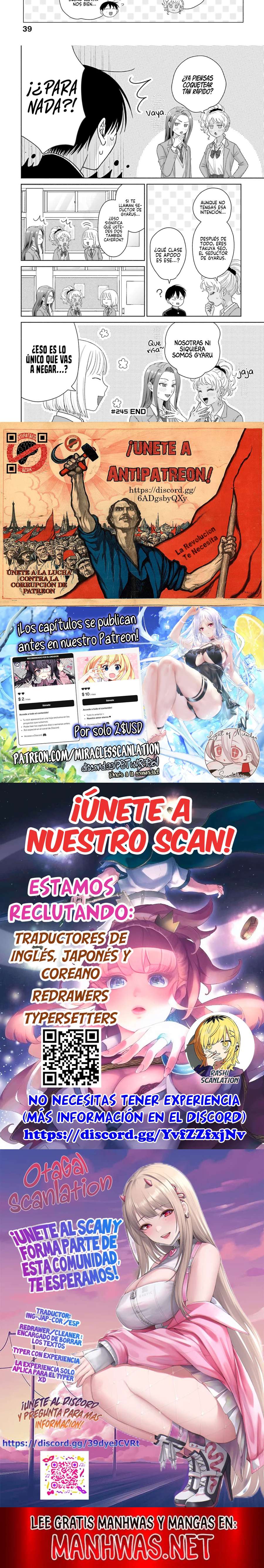 Otaku ni Yasashii Gyaru wa Inai!? Capitulo 245 página 2