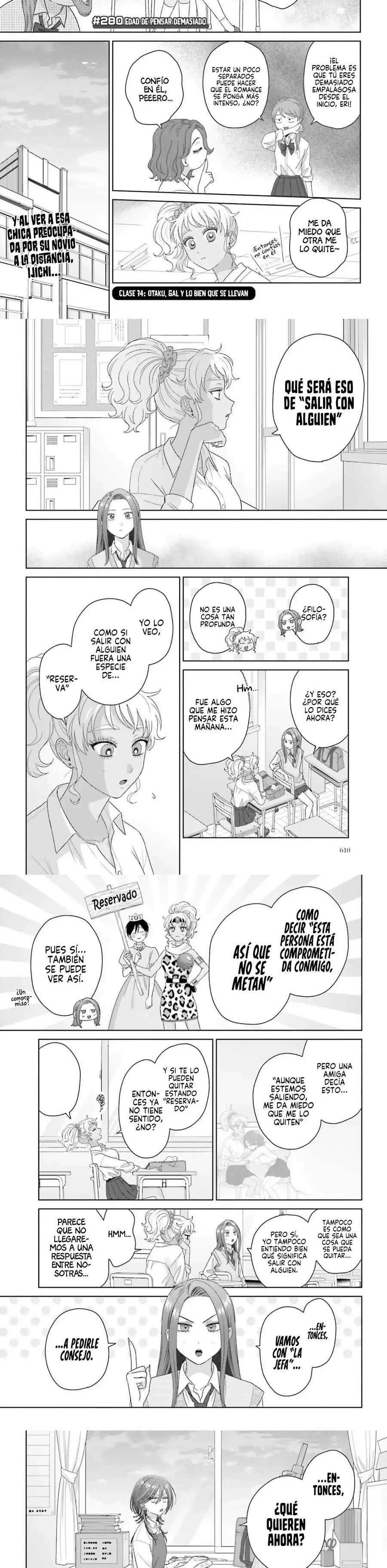Otaku ni Yasashii Gyaru wa Inai!? Capitulo 276 página 2