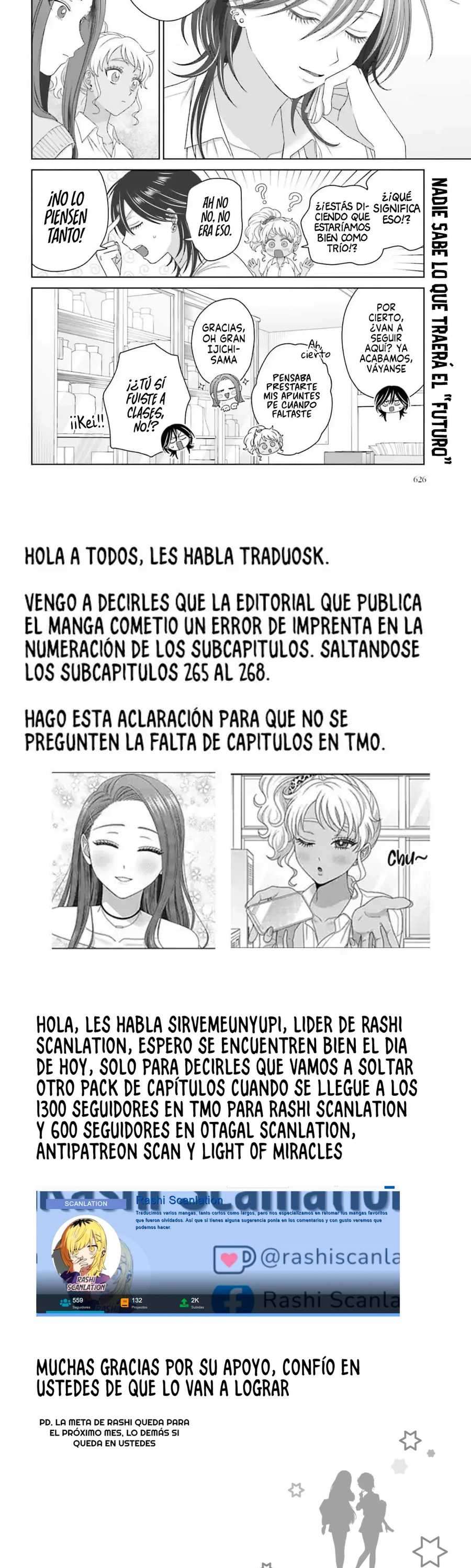 Otaku ni Yasashii Gyaru wa Inai!? Capitulo 279 página 3
