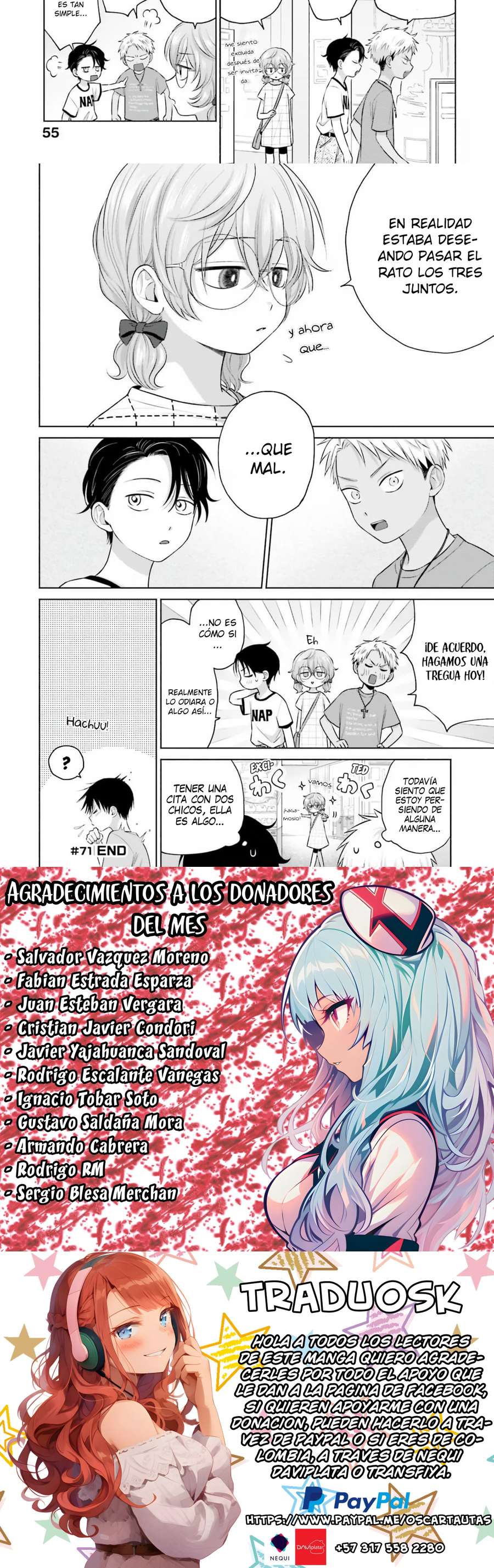 Otaku ni Yasashii Gyaru wa Inai!? Capitulo 71.5 página 2