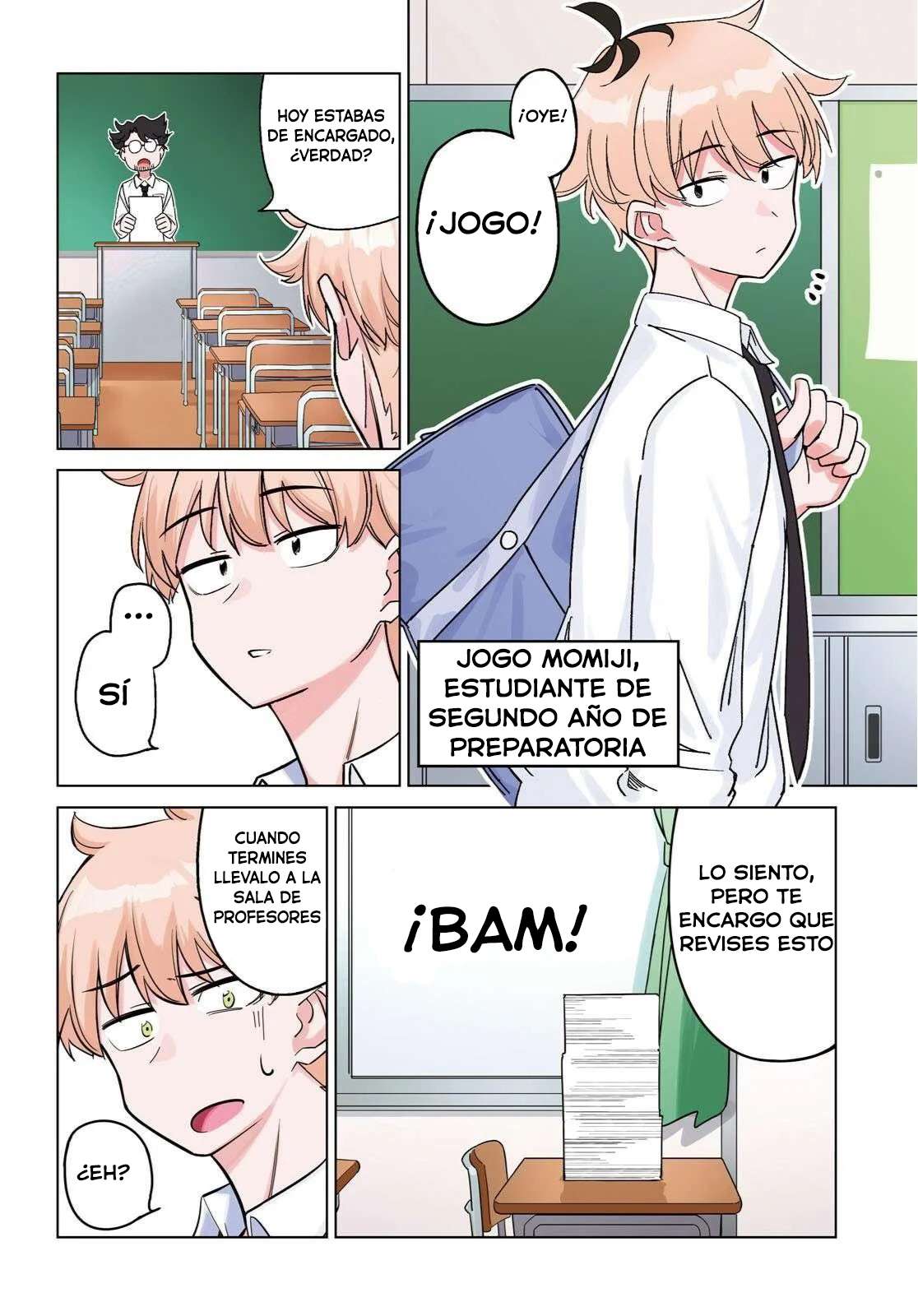 Yo del multiverso, ¿puedo enamorarme? Capitulo 1 página 4