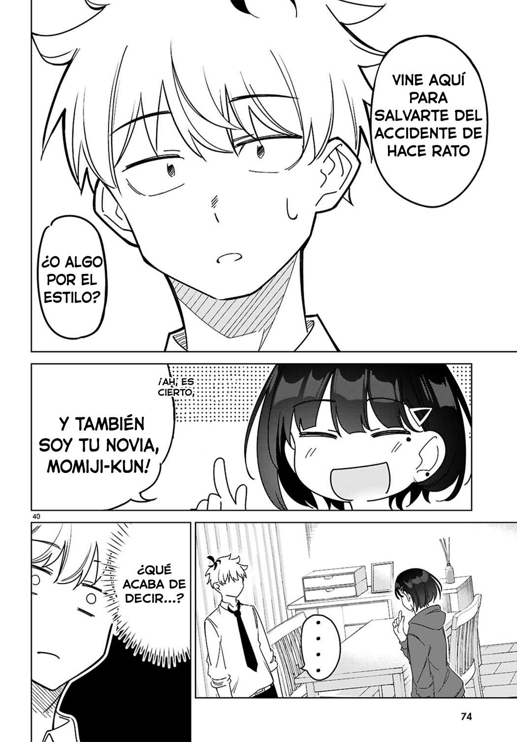 Yo del multiverso, ¿puedo enamorarme? Capitulo 1 página 44