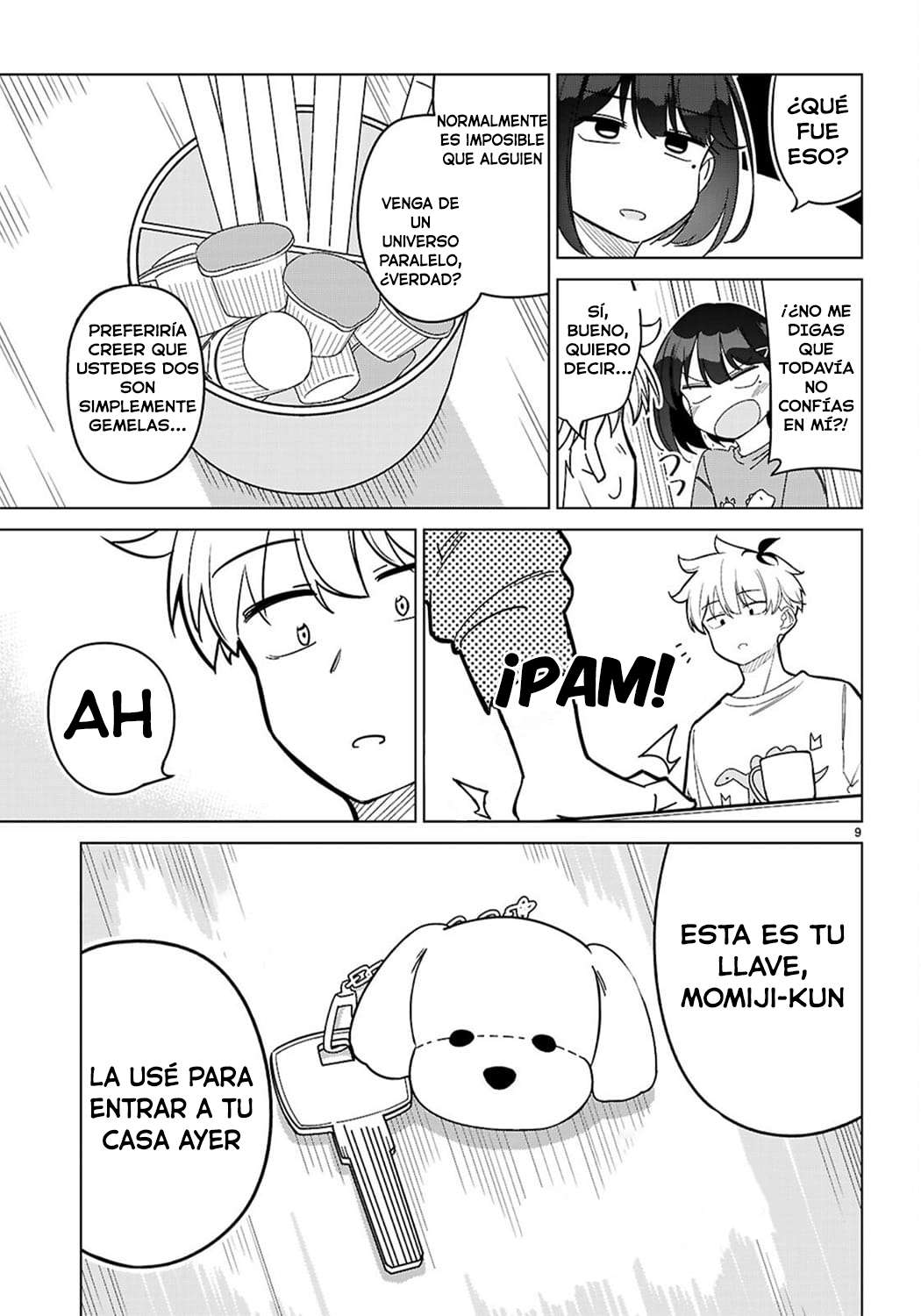 Yo del multiverso, ¿puedo enamorarme? Capitulo 2 página 10